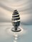 Vintage Space Age Tischlampe aus Chrom, 1970er 2