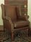 Sillón Club vintage de cuero, años 70, Imagen 3