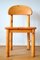 Pine Dining Chairs attributed to Rainer Daumiller, 1970s, Set of 5, Image 4