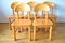 Pine Dining Chairs attributed to Rainer Daumiller, 1970s, Set of 5, Image 1