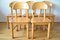 Pine Dining Chairs attributed to Rainer Daumiller, 1970s, Set of 5, Image 2