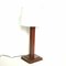 Lederlampe mit Sattelnähten, Frankreich, 1960er 5