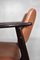 Mid-Century Scandinavian Modern Mahogany Office Chair, 1960s 11