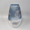 Blue Vase in Frosted Glass from Arte Vetro, Italy, 1970s, Image 1