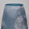Blue Vase in Frosted Glass from Arte Vetro, Italy, 1970s, Image 5
