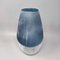 Blue Vase in Frosted Glass from Arte Vetro, Italy, 1970s, Image 4