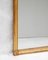 Louis XVI Style Rectangular Mirror with Flower Corners, 19th Century 6