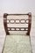 Antique Walnut Bench with Straw Seat 14