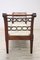 Antique Walnut Bench with Straw Seat 8