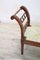 Antique Walnut Bench with Straw Seat 13