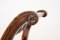 Antique Walnut Bench with Straw Seat, Image 15
