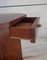 Art Deco Octagonal Reading Table with Two Shelves and Drawers, 1930s 8