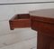 Mesa de lectura Art Déco octogonal con dos estantes y cajones, años 30, Imagen 10