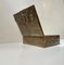Vintage Brass Cigar Box with Medieval Micro-Cosmos, 1950s, Image 3