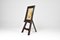Italian Folding Table Easel in Wood and Brass, 1970s 10