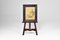 Italian Folding Table Easel in Wood and Brass, 1970s 3