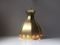 Vintage Danish Brass Pendant Lamp from Coronell Elektro, 1970s 6