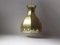 Vintage Danish Brass Pendant Lamp from Coronell Elektro, 1970s, Image 3