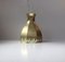 Vintage Danish Brass Pendant Lamp from Coronell Elektro, 1970s, Image 1