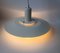 Vintage Danish White Minimalist Pendant Lamp by Lyfa, 1970s, Image 5