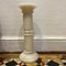 Vintage White Alabaster Column, Image 2