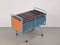 Vintage Trolley with Magazine Rack in the style of Mathieu Matégot, 1960s 9