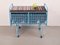 Vintage Trolley with Magazine Rack in the style of Mathieu Matégot, 1960s 10