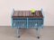Vintage Trolley with Magazine Rack in the style of Mathieu Matégot, 1960s 2
