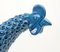 Vintage Italian Blue Ceramic Rooster, 1960s, Image 10