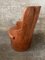 Scandinavian Swedish Pine Log Stump Chair Kubbstol 1970s, 1960s, Image 8