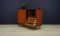 Vintage Schrank mit Teak-Furnier von Clausen & Son 9