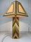 Mid-Century Pencil Reed, Rattan, Bamboo and Brass Coastal Table Lamp, 1970s, Image 4