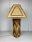Mid-Century Pencil Reed, Rattan, Bamboo and Brass Coastal Table Lamp, 1970s, Image 3