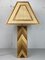 Mid-Century Pencil Reed, Rattan, Bamboo and Brass Coastal Table Lamp, 1970s, Image 1