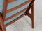 Dänischer Midcentury Sessel mit Fußhocker aus Teak von Ole Wanscher für France & Søn, 2 . Set 9