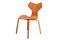 Teak Grand Prix Chair by Arne Jacobsen for Fritz Hansen, 1960s 1