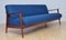 Ausziehbares Sofa in Marineblau, 1960er 1