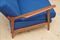 Navy Blue Fold Out Sofa, 1960s 12
