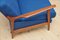 Navy Blue Fold Out Sofa, 1960s, Image 12