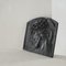Early 20th Century Bas Relief Christ with Crown of Thorns in Cast Bronze, 1940s, Image 2