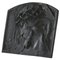 Early 20th Century Bas Relief Christ with Crown of Thorns in Cast Bronze, 1940s, Image 1