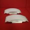 Sconces in Frosted Glass and Metal from Keria, France, 1990s, Set of 2 9