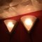 Postmodern Vega Wall Lights from Resistex, 1980s, Set of 2 4