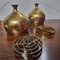 Löken Pendant Lamps in Brass by Helge Zimdal for Falkenbergs, Sweden, 1960s, Set of 2, Image 5