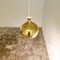 Löken Pendant Lamps in Brass by Helge Zimdal for Falkenbergs, Sweden, 1960s, Set of 2, Image 6