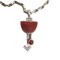 Art Deco Silver Pendant by Elizabeth Koller, 1990s 2