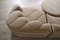 Sofá modular de terciopelo beige de Hans Hopfer para Roche Bobois, 1974. Juego de 5, Imagen 11