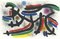 Joan Miró, Lithographie IX, Color Lithograph, 1972 1