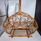 Rattan and Bamboo Magazine Rack in the style of Franco Albini, 1960s, Image 3