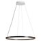 Lámpara colgante Circle 60 en negro de Le Deun Luminaires, Imagen 1